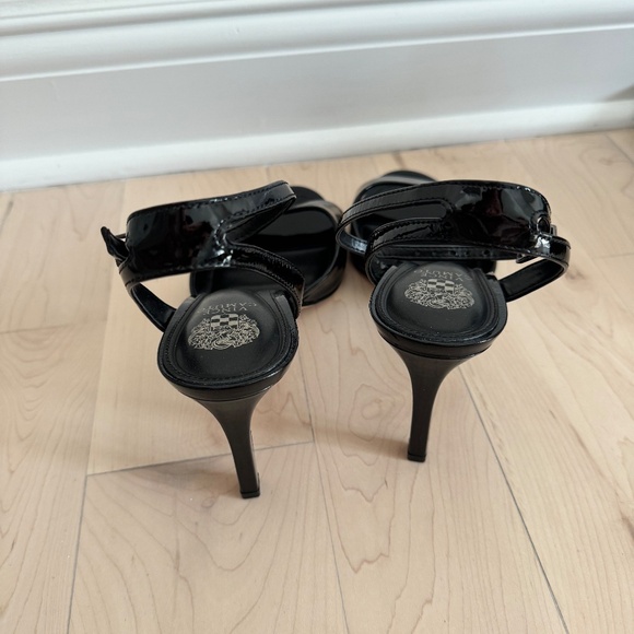 Vince Camuto Black Strappy Heels - Picture 6 of 9